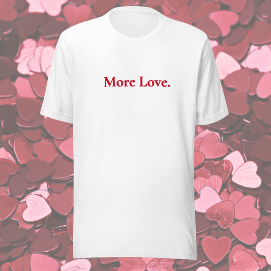 More Love -White/Red