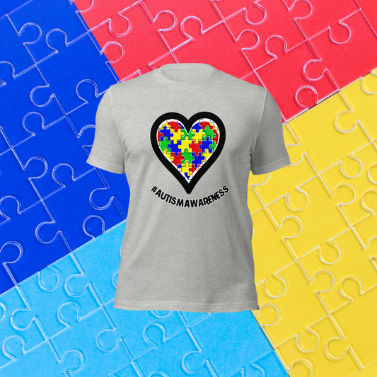 MLLH Tee  -Gray  - Autism Awareness