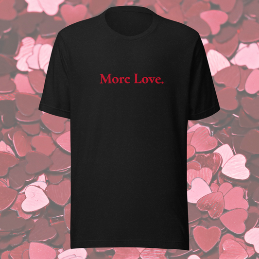 More Love - Black/ Red