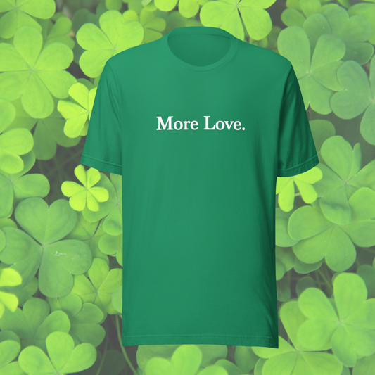 More Love - Green/ White