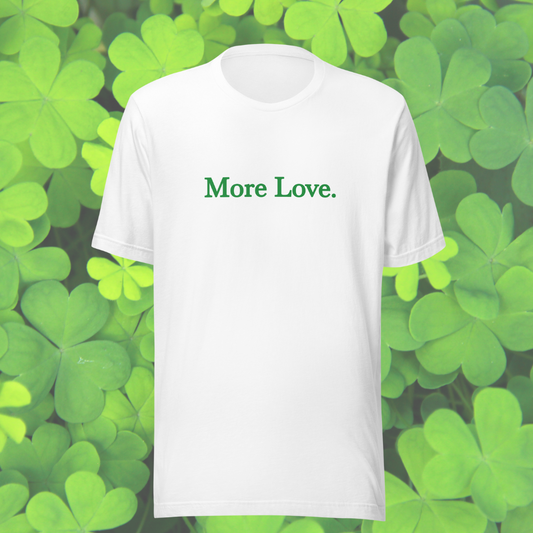 More Love - White/Green