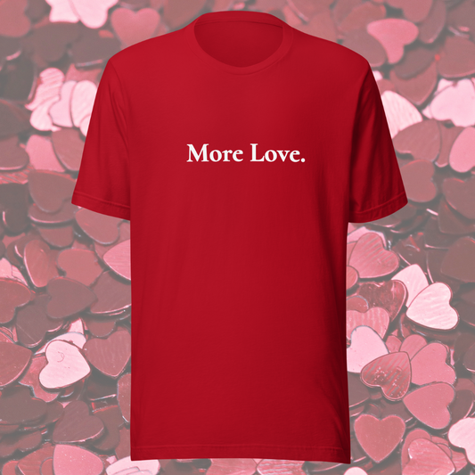 More Love - Red/White